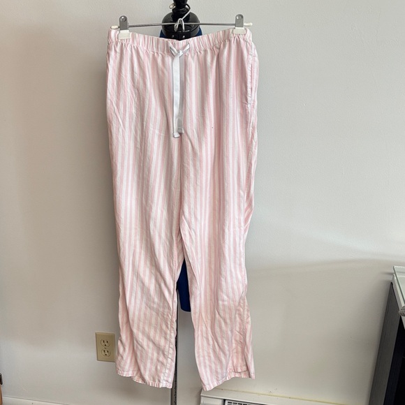 Victoria's Secret Other - Victoria’s Secret Pink Striped Pajama Pants